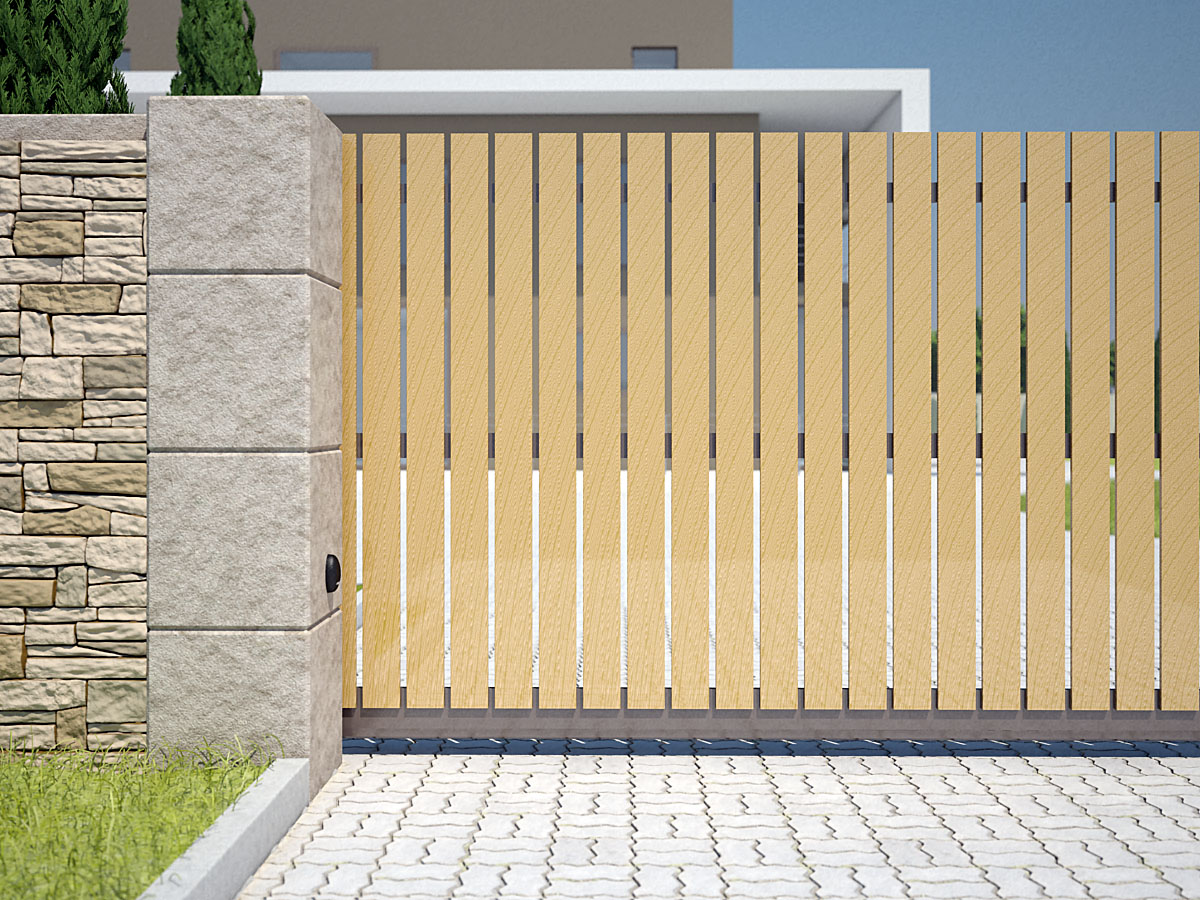 Установка откатных ворот своими руками