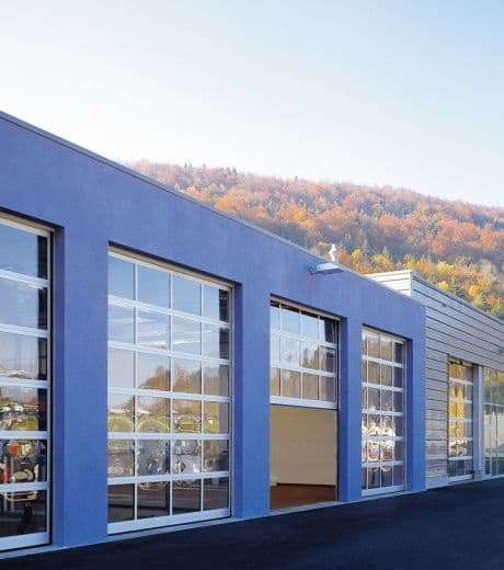 Панорамные ворота серии AluPro