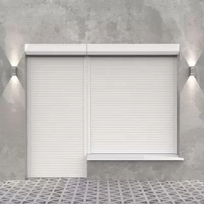 Рольставни на балкон (система окно + дверь)