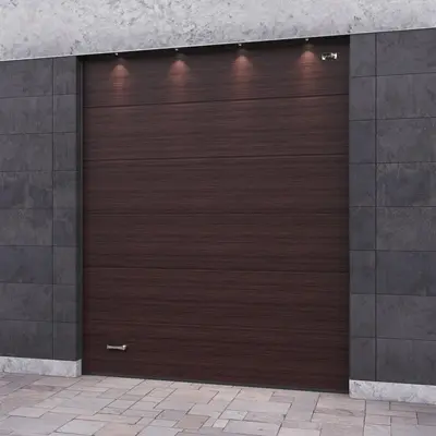 Теплые гаражные ворота серии Nova