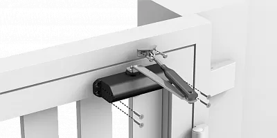 Доводчик калитки Доводчик калитки