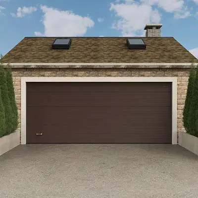 Автоматические секционные ворота серии Nova