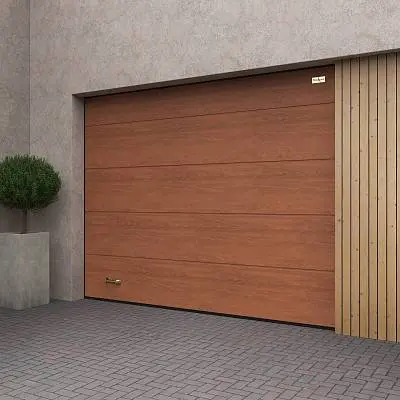 Подъемные гаражные ворота Nova с электроприводом