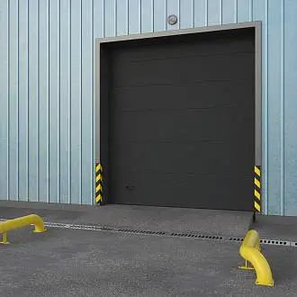 Автоматические ворота для СТО и автосервисов серии NovaPro